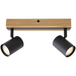 Qazqa verstelbare plafondspot jeana beige gu10