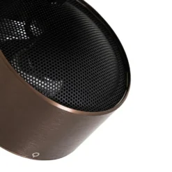 Qazqa verstelbare plafondspot go nine bronskleurig g9