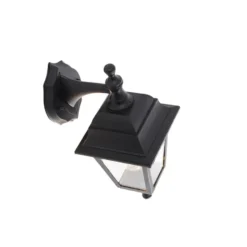 Qazqa verstelbare wandlamp capital zwart e27