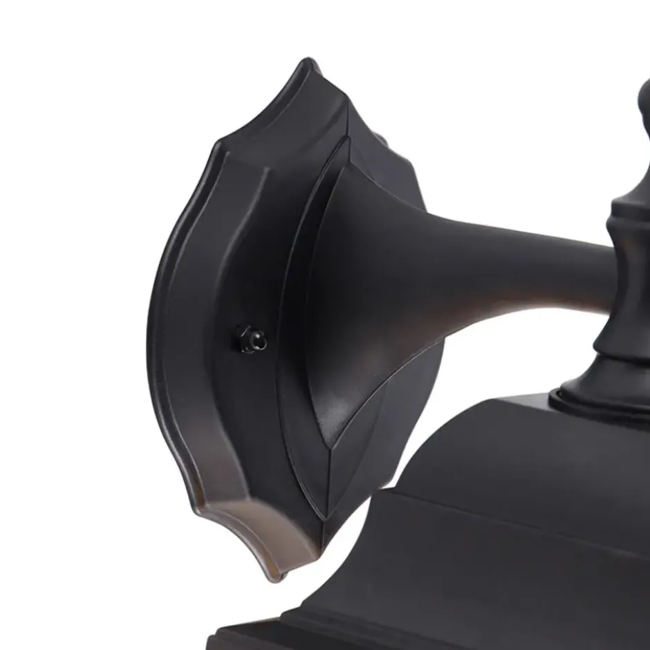 Qazqa verstelbare wandlamp capital zwart e27