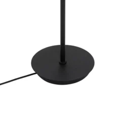 Qazqa vloerlamp athens zwart g9