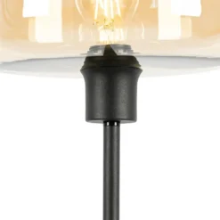 Qazqa vloerlamp bizle beige e27