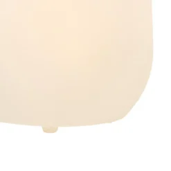 Qazqa vloerlamp flowerpot wit e27