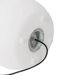 Qazqa vloerlamp flowerpot wit e27