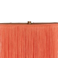 Qazqa vloerlamp franxa roze e27