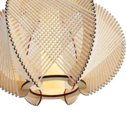 Qazqa vloerlamp gertie beige e27
