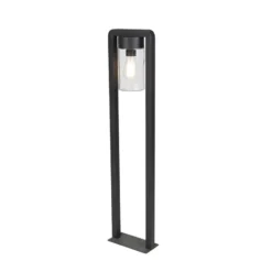 Qazqa vloerlamp jarra zwart e27