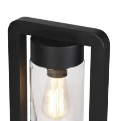 Qazqa vloerlamp jarra zwart e27