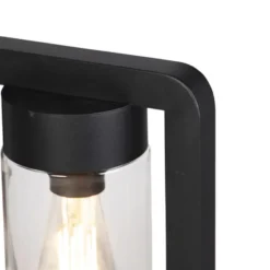 Qazqa vloerlamp jarra zwart e27