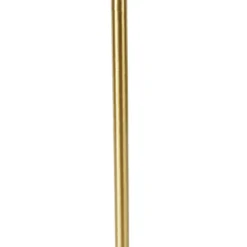 Qazqa vloerlamp kaso goudkleurig e27