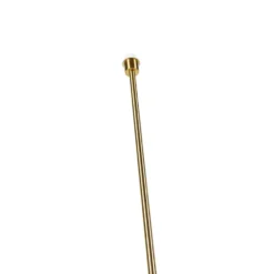 Qazqa vloerlamp kaso goudkleurig e27