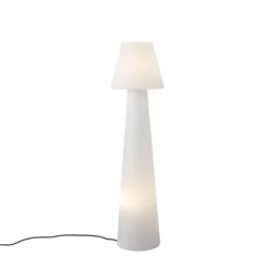 Qazqa vloerlamp katrijn wit e27