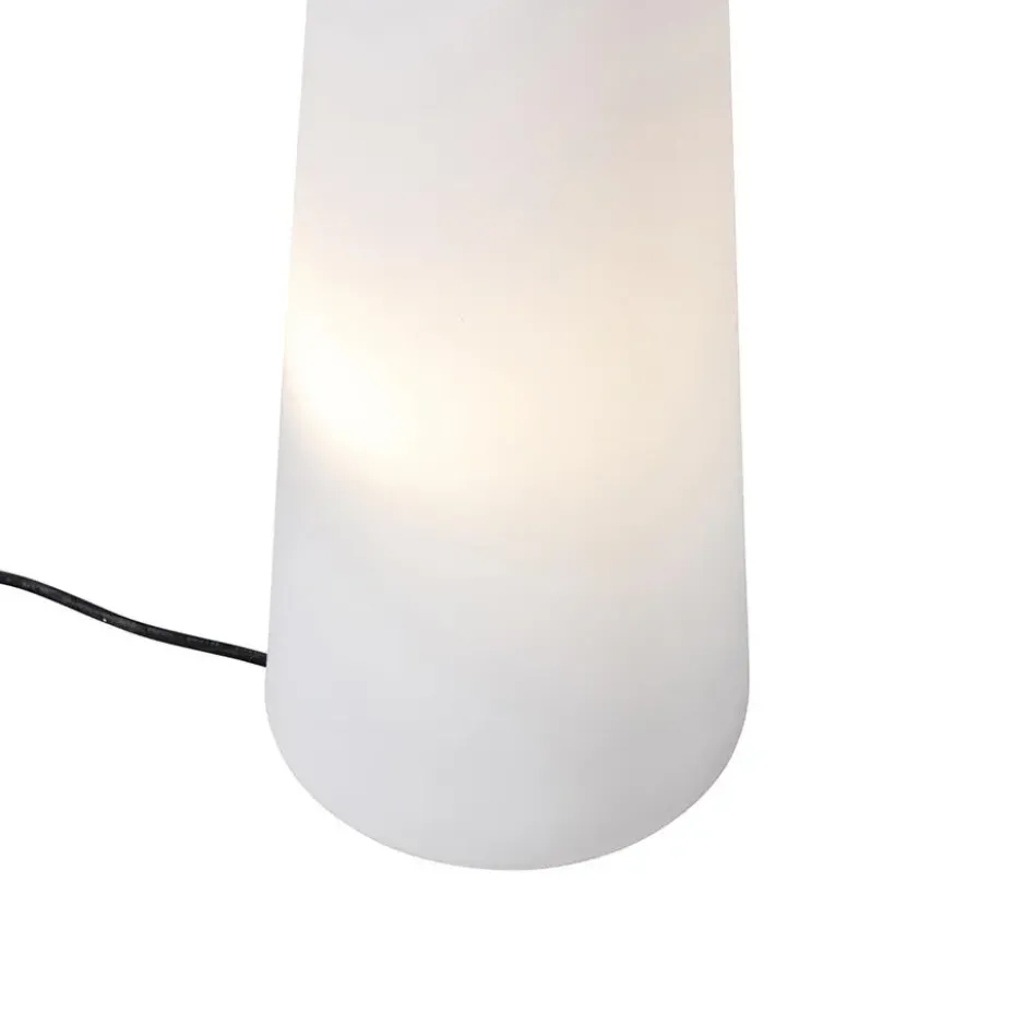 Qazqa vloerlamp katrijn wit e27