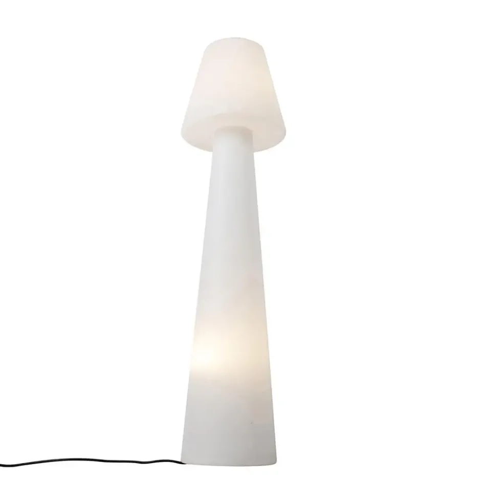 Qazqa vloerlamp katrijn wit e27