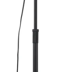 Qazqa vloerlamp magnax zwart e27