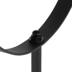Qazqa vloerlamp magnax zwart e27