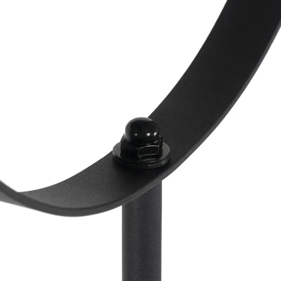 Qazqa vloerlamp magnax zwart e27