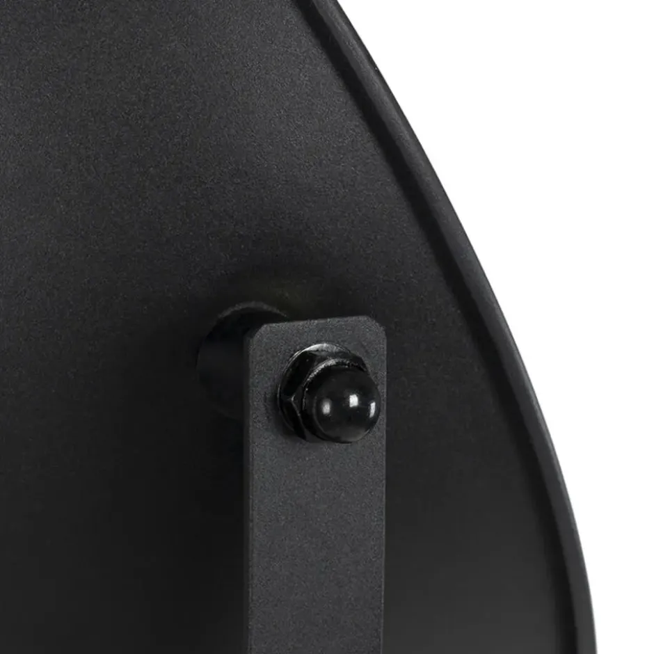 Qazqa vloerlamp magnax zwart e27