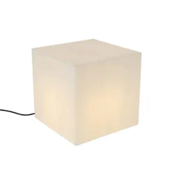 Qazqa vloerlamp nura wit e27