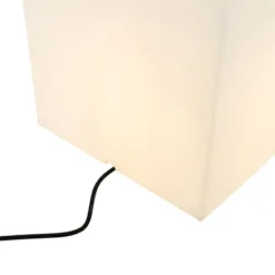 Qazqa vloerlamp nura wit e27