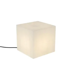 Qazqa vloerlamp nura wit e27