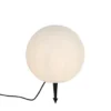 Qazqa vloerlamp nura wit e27