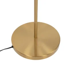 Qazqa vloerlamp pallon roze e27