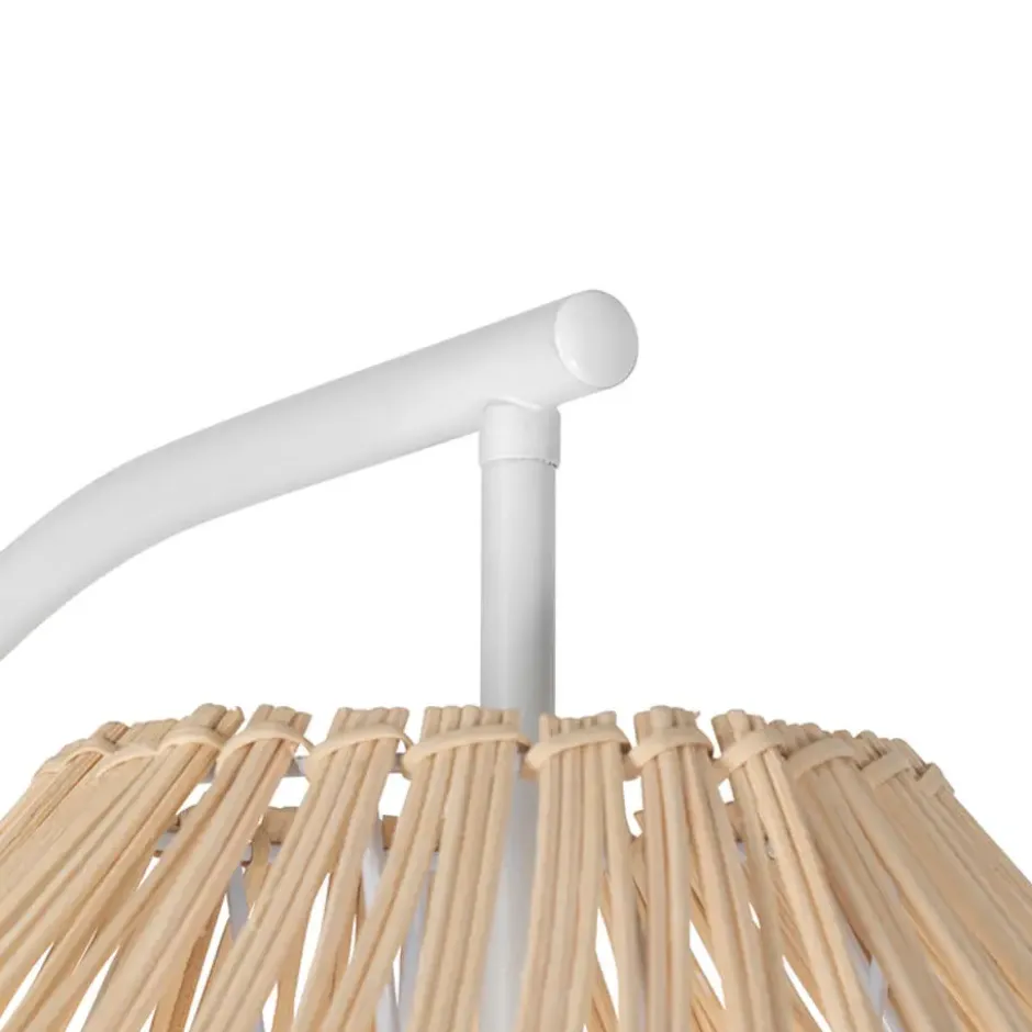 Qazqa vloerlamp sam wit e27