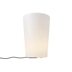Qazqa vloerlamp verano wit e27