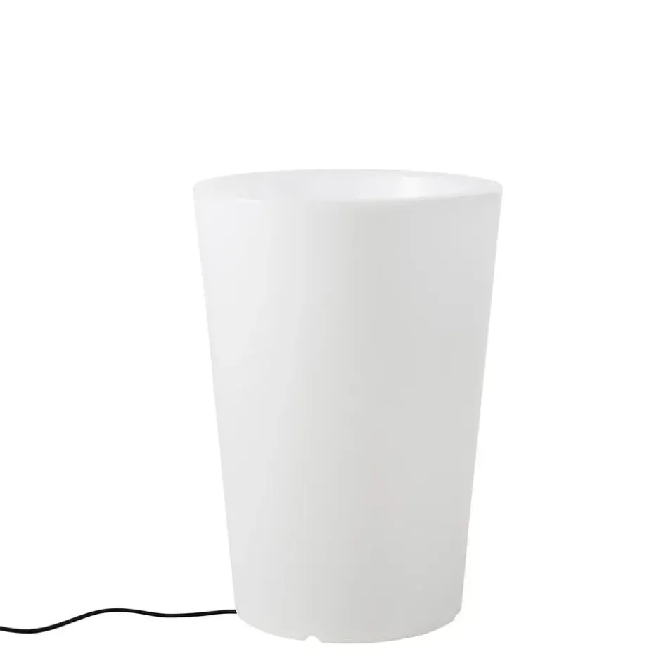 Qazqa vloerlamp verano wit e27
