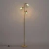 Qazqa vloerlamp vidro groen e14