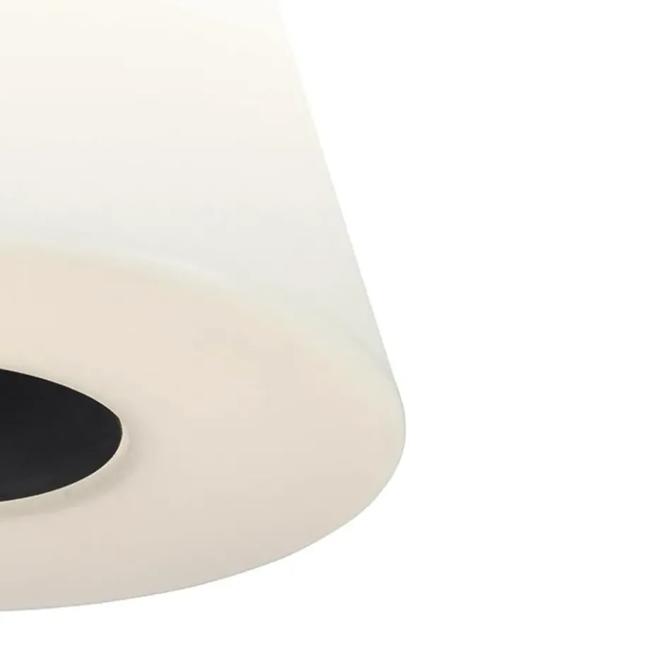 Qazqa vloerlamp virginia zwart e27