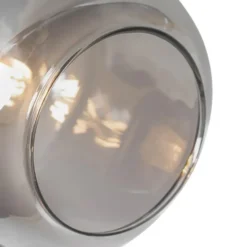 Qazqa vloerlamp zuzanna grijs e14