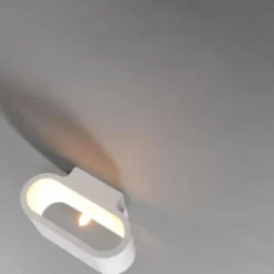Qazqa wandlamp arles wit g9