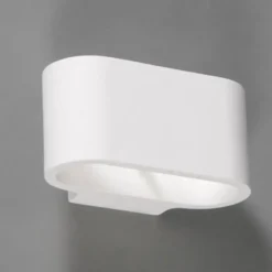 Qazqa wandlamp arles wit g9