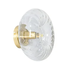 Qazqa wandlamp ayesha goudkleurig e27