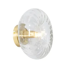 Qazqa wandlamp ayesha goudkleurig e27