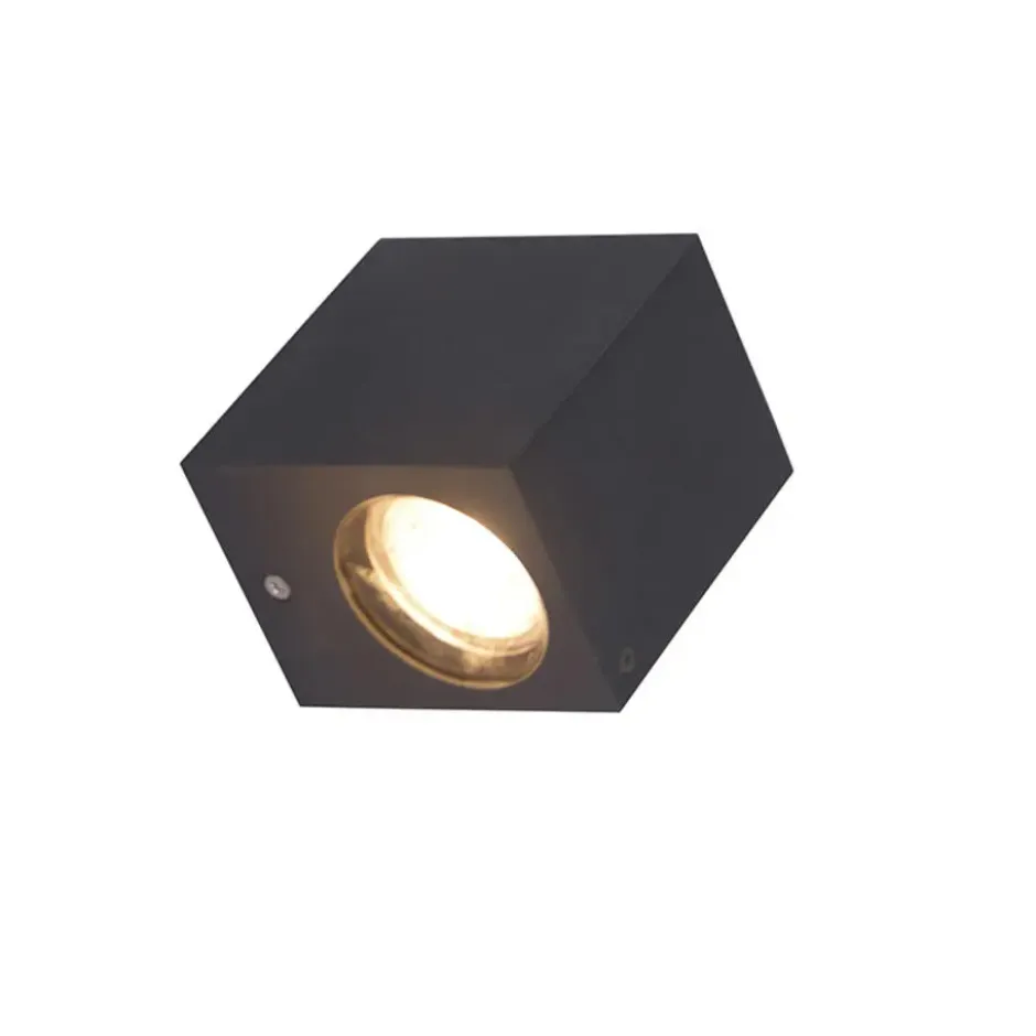 Qazqa wandlamp baleno grijs gu10