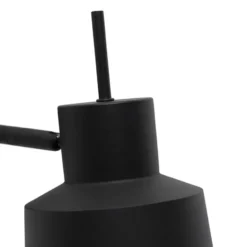 Qazqa wandlamp chappie zwart e27