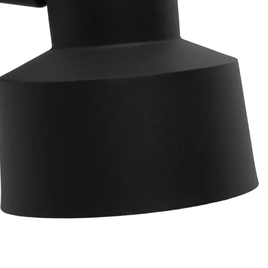Qazqa wandlamp chappie zwart e27