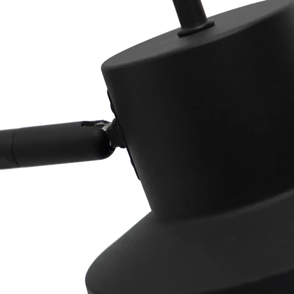 Qazqa wandlamp chappie zwart e27
