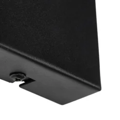 Qazqa wandlamp chon zwart e27