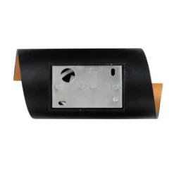 Qazqa wandlamp faldo zwart g9