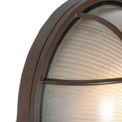 Qazqa wandlamp hanneke bruin e27