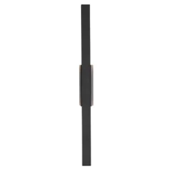 Qazqa wandlamp jamal zwart geïntegreerde led
