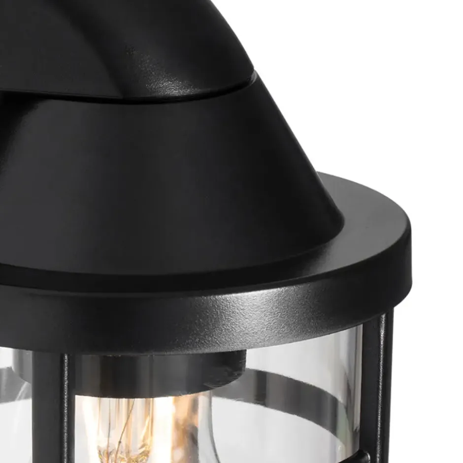 Qazqa wandlamp joeri zwart e27
