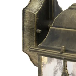 Qazqa wandlamp london bronskleurig e27