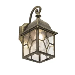 Qazqa wandlamp london bronskleurig