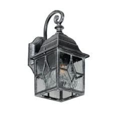 Qazqa wandlamp london zilverkleurig e27