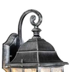 Qazqa wandlamp london zilverkleurig e27